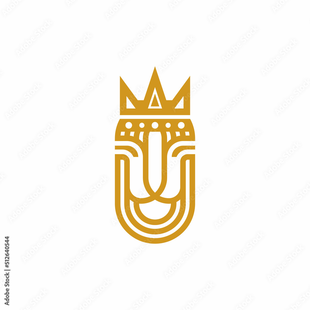 Royal Lion crown logo template. Elegant gold Leo crest symbol. Premium king brand identity icon. Luxury company sign. Vector illustration. Royal Lion crown logo template. Elegant gold Leo crest symbol. Premium king brand identity icon. Luxury company sign. Vector illustration.