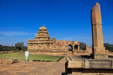 UNESCO world heritage site, at Pattadakal temple complex in India.