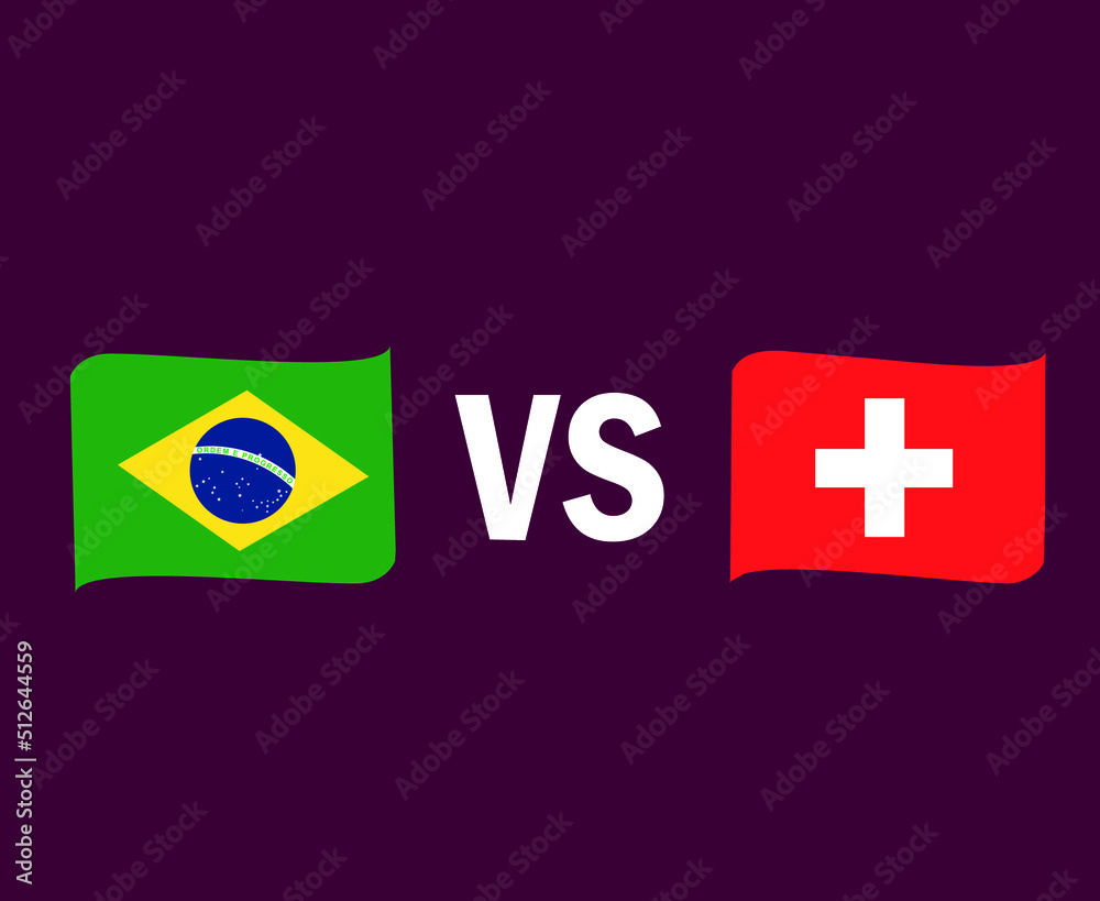 Brazil And Switzerland Flag Ribbon Symbol Design Europe And Latin America football Final Vector European And Latin American Countries Football Teams Illustration Brazil And Switzerland Flag Ribbon Symbol Design Europe And Latin America football Final Vector European And Latin American Countries Football Teams Illustration
