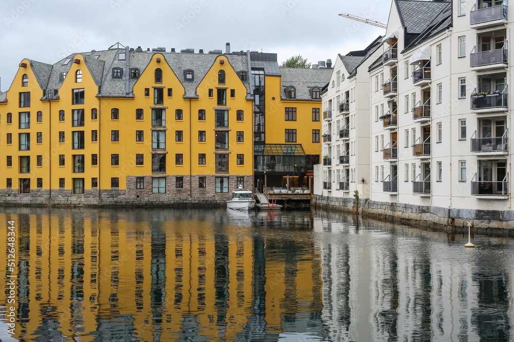 Town Aalesund, Norway