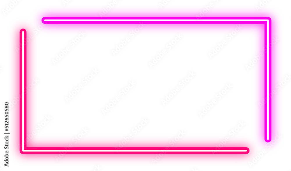 neon two tone rectangle frame
neon two tone rectangle frame