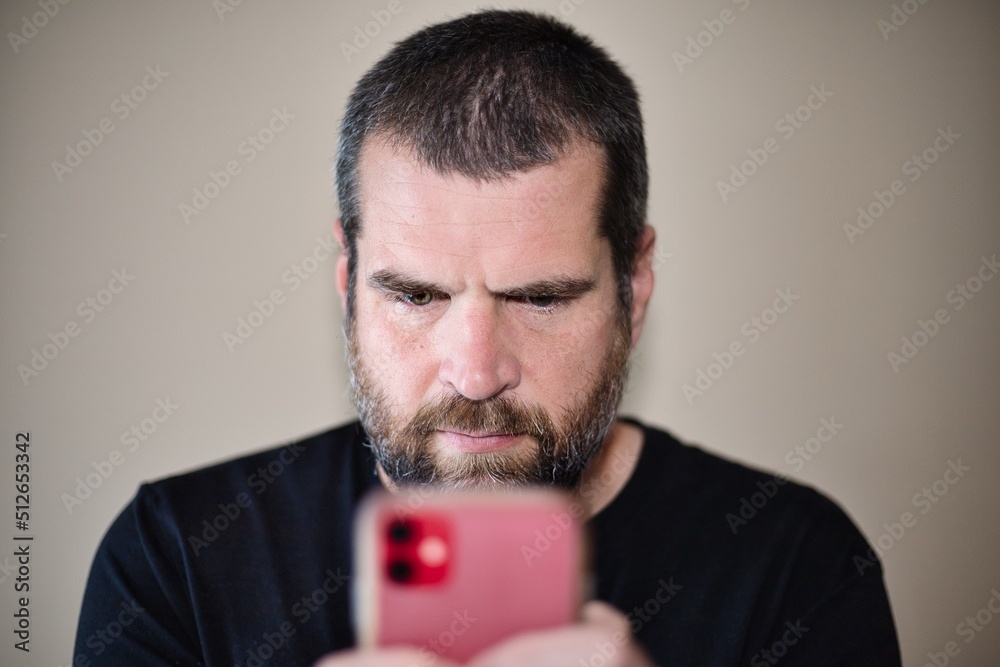 IT Guy on Smartphone IT Guy on Smartphone