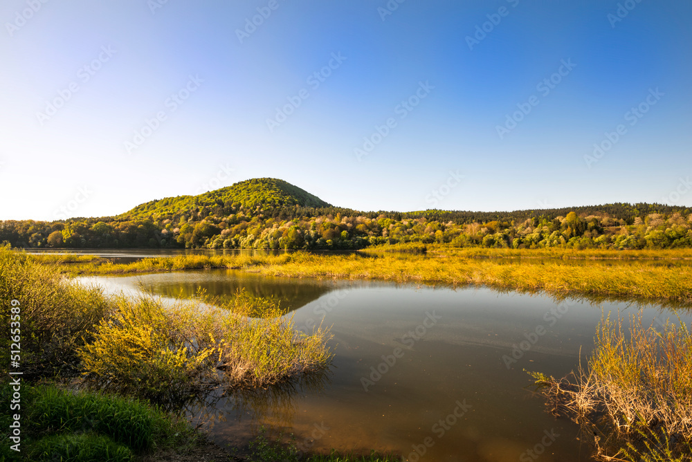 lake in the mountains