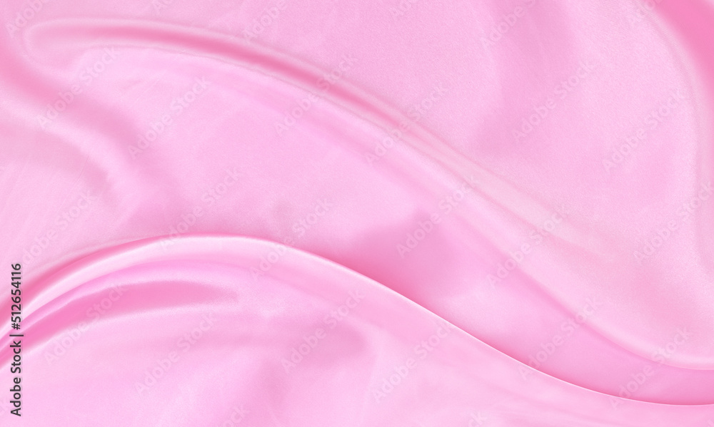 Fototapeta premium White pink satin texture that is gray silver fabric silk background with beautiful soft blur pattern natural.