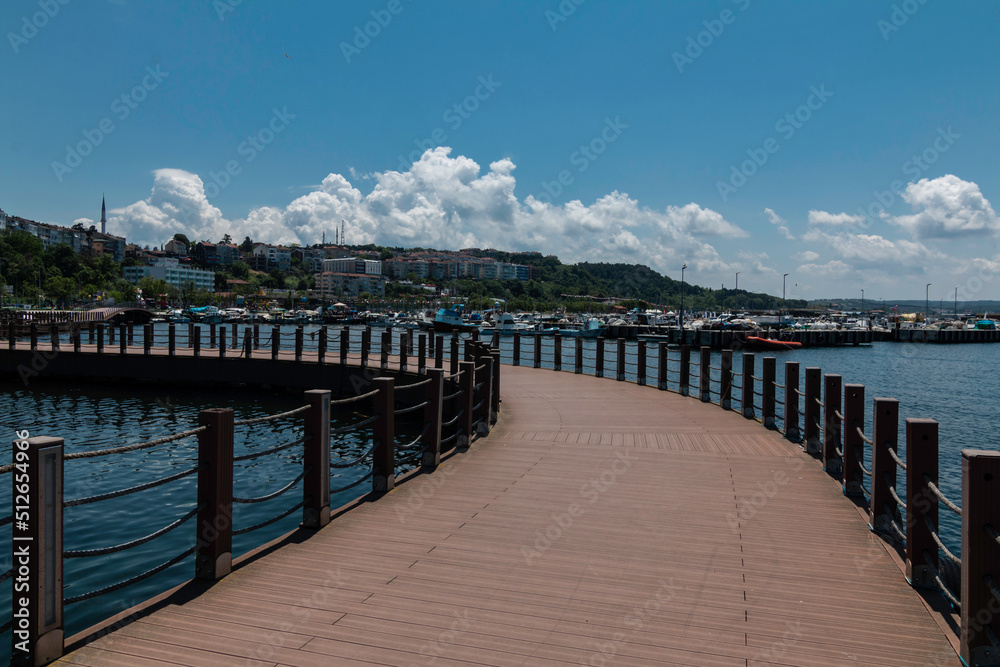 June 21, 2022 Sile İstanbul Turkiye      Sile (Şile), a charming fishing town on the Black Sea coast of Istanbul