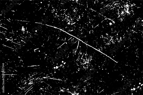 Grunge is black and white abstract. Monochrome texture
