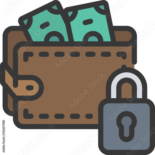 Locked Wallet Icon