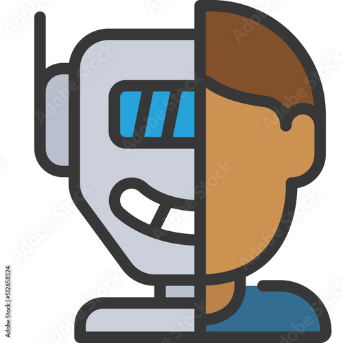 Artificial Human Icon