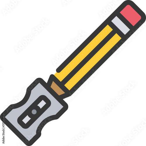 Sharpening Pencil Icon