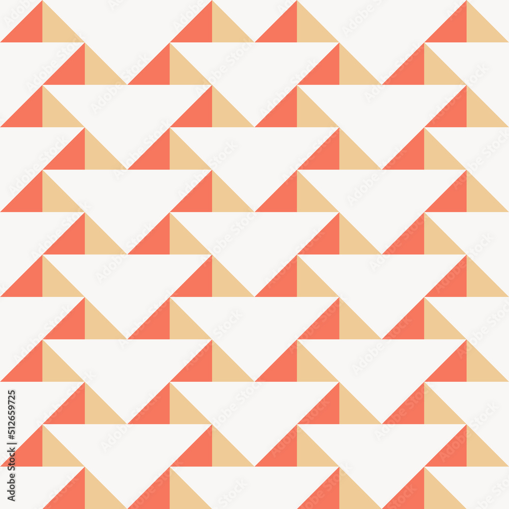 Seamless geometric pattern with 3d effect Seamless geometric pattern with 3d effect