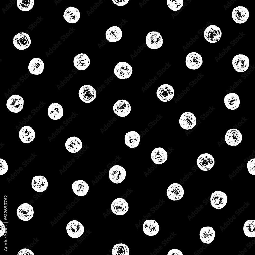 Seamless abstract hand drawn pattern