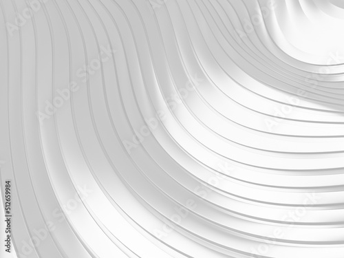Wave curved abstract background surface © VERSUSstudio