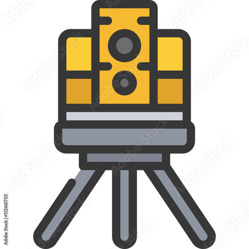 Land Surveying Tool Icon
