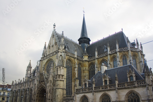 Church of Our Blessed Lady of Sablon (Notre Dame du Sablon) in Brussels, Belgium
