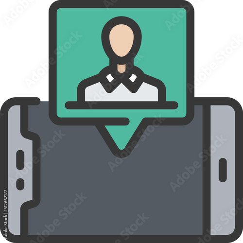 Business Message Icon