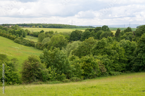 Countryside around Sheffield city, England, UK
