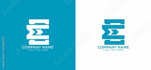 logo E initial design © Bimantara