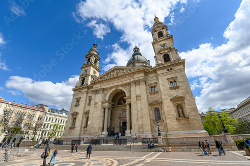 Budapest, Hungary. St. Stephen's Basilica, roman catholic cathedral in honour of Stephen, the first King of Hungary