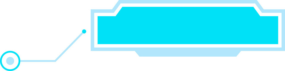 Futuristic HUD callout
