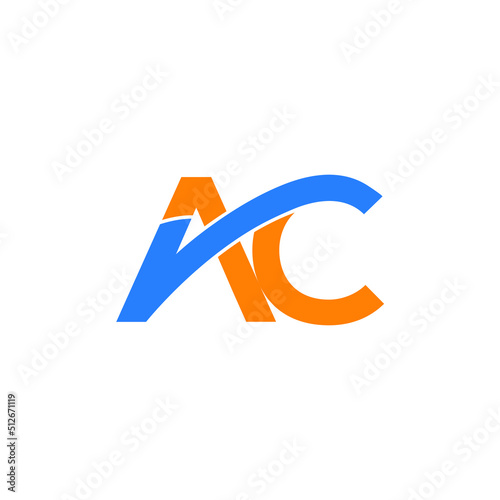Free Download AC best quality letter mark logo - GFXLoad