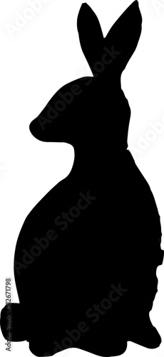Rabbit Silhouette Illustrations