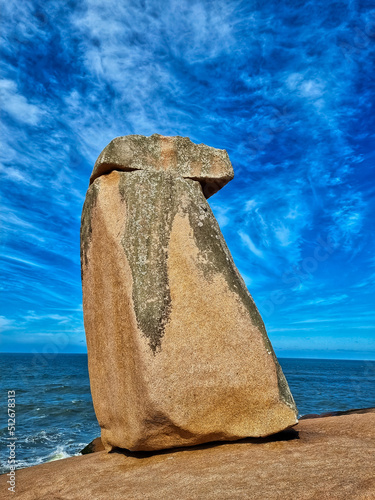 stone in the sea
