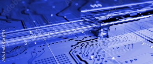 Technology background/Technology background of the abstract computer motherboard, can be used in the description of technological processes, science. Can be used as digital dynamic wallpaper.