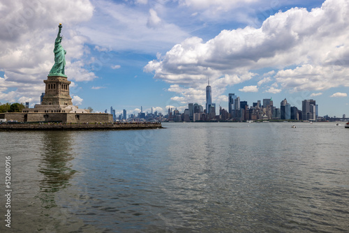 Statue of Liberty with NYC Skyline © Carl