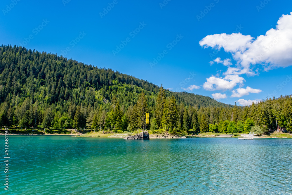 Lake in the mountains - Flims, Switzerland