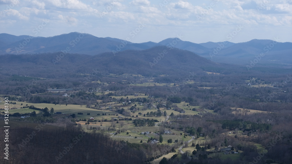 panorama of the mountains