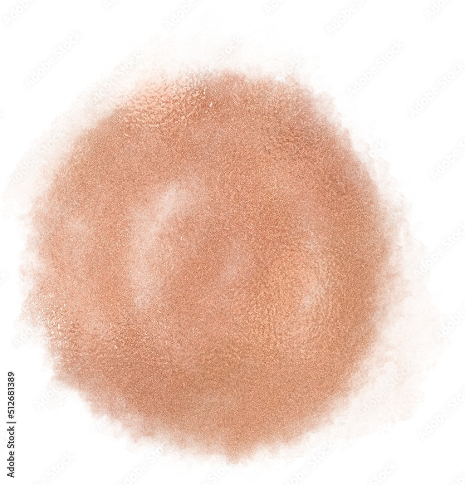 Fototapeta premium Rose gold metallic and glitter brush strokes