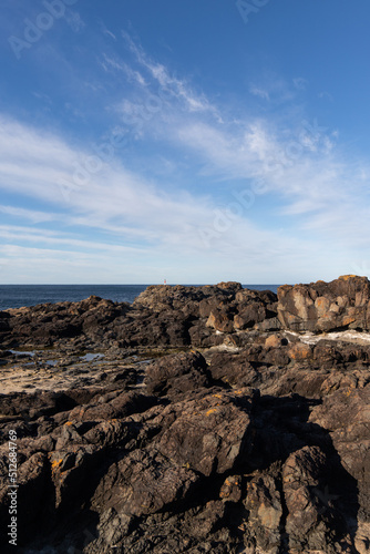Rock formation on the ocean shore. © AlexandraDaryl