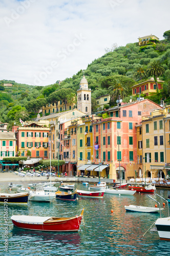 Portofino on the Ligurian Coast of Italy.
