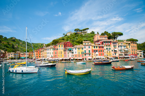 Portofino on the Ligurian Coast of Italy. © Acker