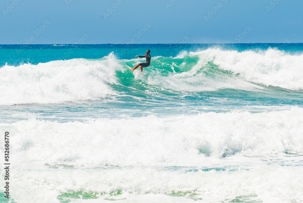 Surfer, Levanto, Italy.