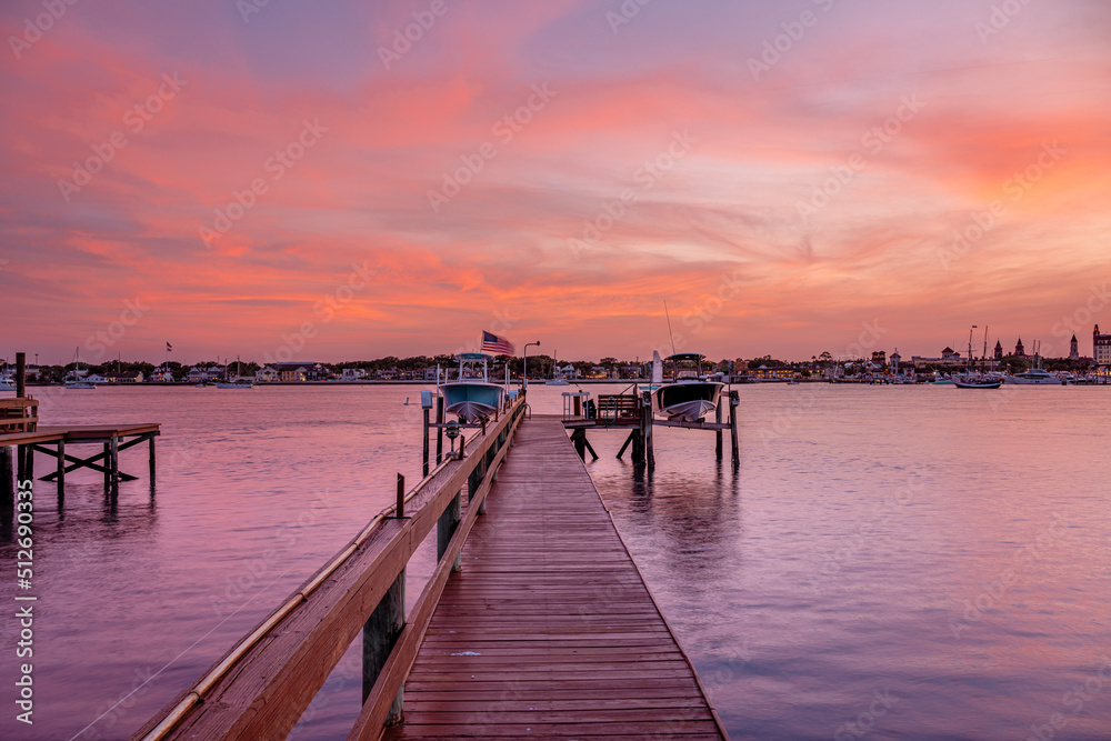 Fototapeta premium summer sunset