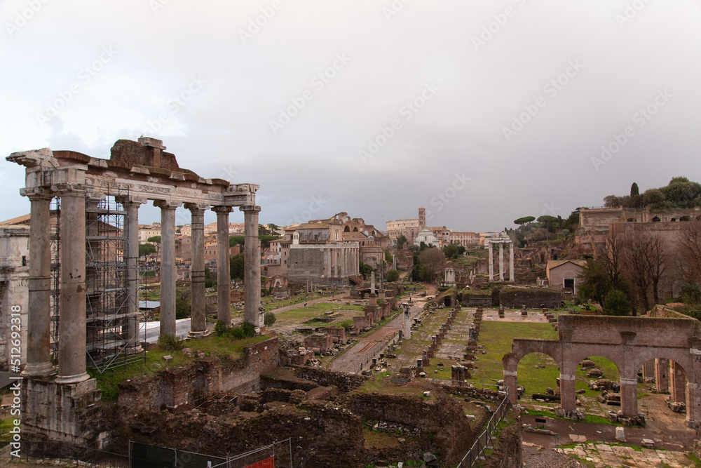 roman ruins