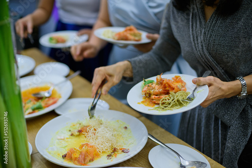Wallpaper Mural buffet food, catering food party at restaurant Torontodigital.ca