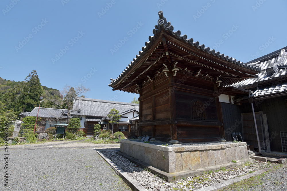 三鈷寺　華台廟と庫裏　京都市西京区大原野