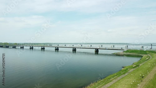 Wallpaper Mural Aerial view of village Lage Zwaluwe in the Netherlands Brabant Torontodigital.ca
