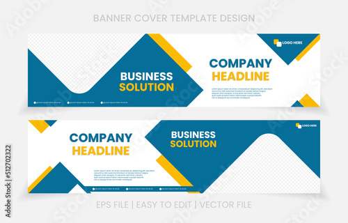 linked in vector design banner background