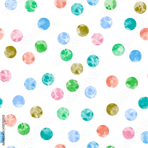 Abstract seamless dots pattern for fabrics and textiles and packaging and kids and fashion print and wrapping paper