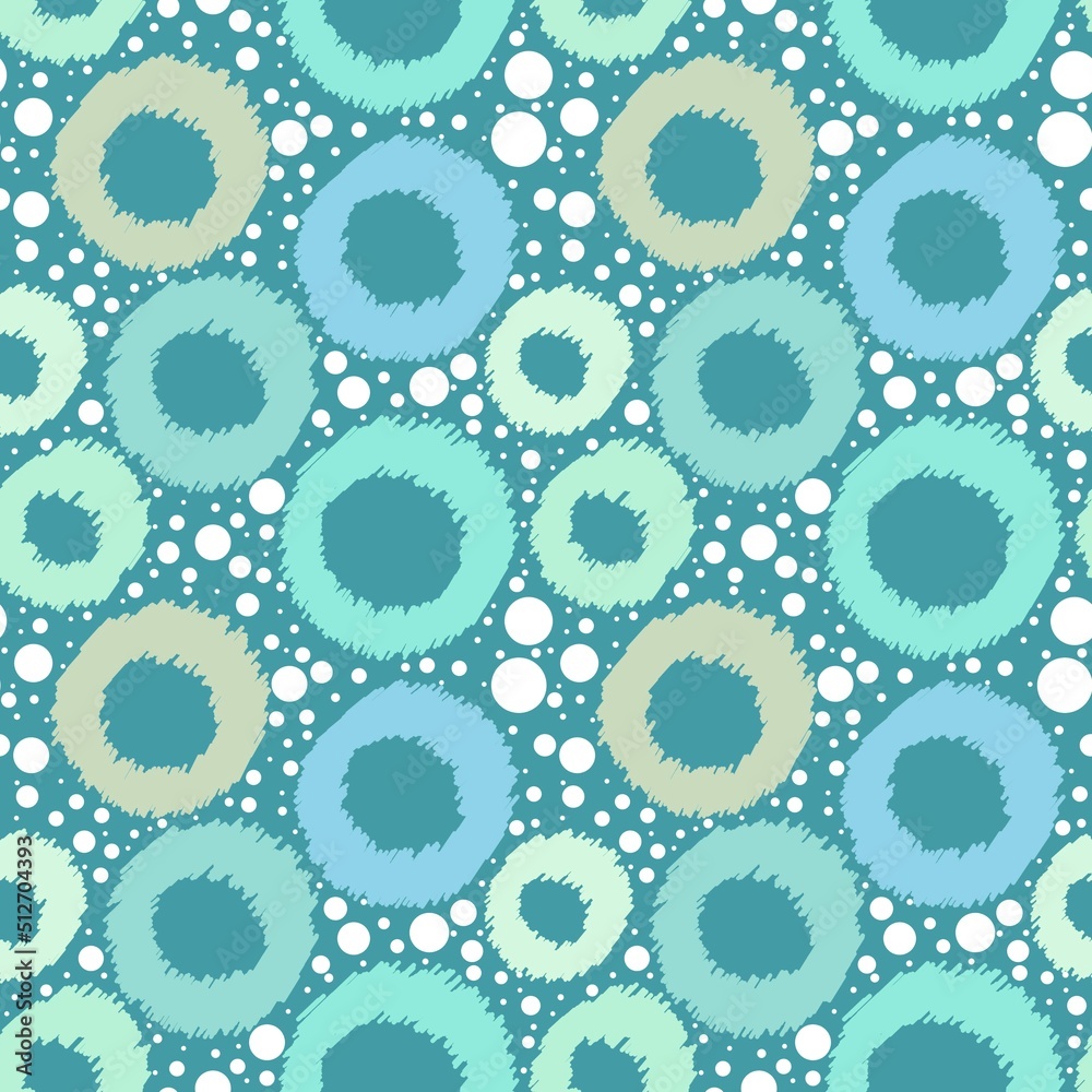 Abstract geometric circle seamless pattern for kids and linens and fabrics and wrapping paper and hobbies Abstract geometric circle seamless pattern for kids and linens and fabrics and wrapping paper and hobbies