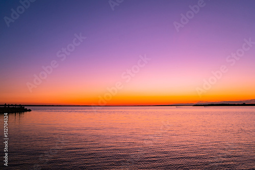 Orange sky at Britannia beach