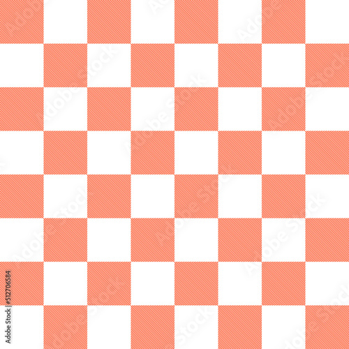 vector background checkerboard orange and white
