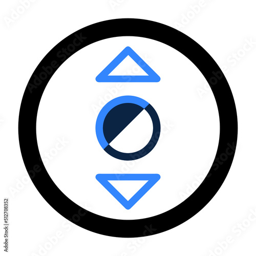 More vertical Circle line icon Free Download More vertical Circle line icon - GFXLoad