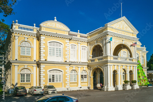 facade of town hall in george town, penang, malaysia © Richie Chan