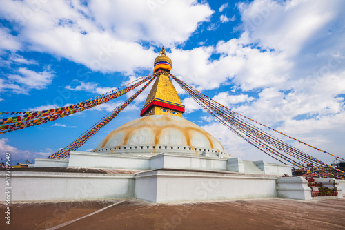 boudha stupa  Boudhanath  at kathmandu  nepal