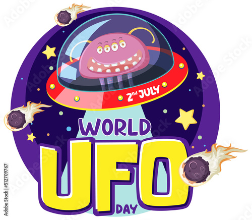 World UFO Day Poster Design