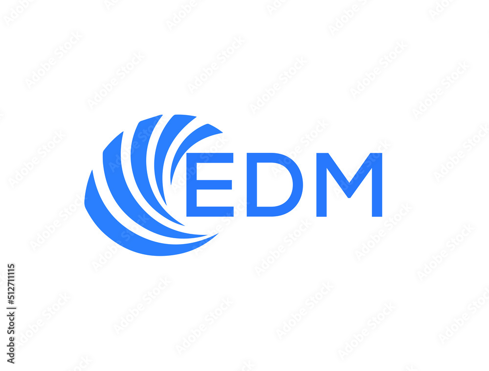 EDM Flat accounting logo design on white background. EDM creative initials Growth graph letter logo concept. EDM business finance logo design.
EDM Flat accounting logo design on white background. EDM creative initials Growth graph letter logo concept. EDM business finance logo design.